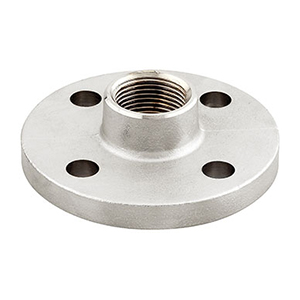 BRIDE FEMELLE FILETÉE PN6 PLAQUÉE NICKEL