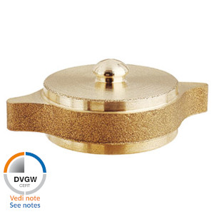 BOUCHON D'OBTURATION AVEC GOUPILLE DE RETENUE