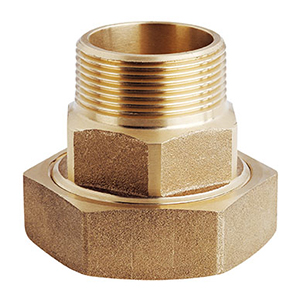 Raccord plat pour tube en PVC