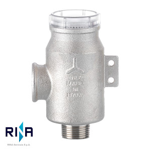 CRÉPINE D'EAU EN BRONZE 'AMALFI' AVEC COUVERCLE TRANSPARENT