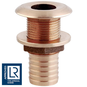 SORTIE DE COQUE EN BRONZE AVEC QUEUE DE TUYAU