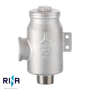 CRÉPINE D'EAU EN BRONZE "AMALFI" AVEC CAPUCHON MÉTALLIQUE