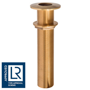 SORTIE DE COQUE BRONZE XL AVEC TÊTE INCLINÉE ET ÉCROU À BRIDE BRONZE