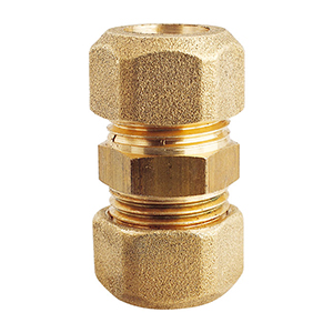 RACCORD C.C. AVEC OLIVE DOUBLE EN PTFE OU EN LAITON