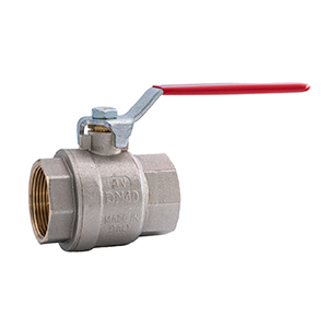 VANNE À BILLE À PASSAGE INTÉGRAL AVEC POIGNÉE EN FER