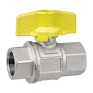 VANNE À BILLE À PASSAGE INTÉGRAL À POIGNÉE EN T