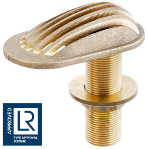 CRÉPINE D'ASPIRATION EN LAITON RÉSISTANT À LA CORROSION À FENTE COMPLÈTE