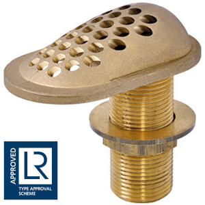 CRÉPINE D'ENTRÉE EN LAITON RÉSISTANT À LA CORROSION PERFORÉE