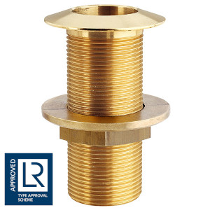 SORTIE DE COQUE INCLINÉE EN LAITON RÉSISTANT À LA CORROSION