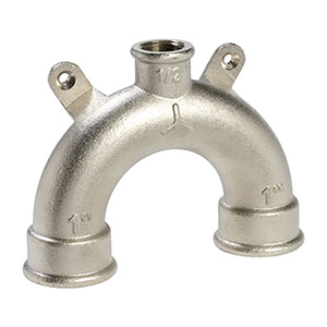 SOUPAPE DE RUPTURE DE SIPHON BOUCLE EN LAITON RÉSISTANT À LA CORROSION