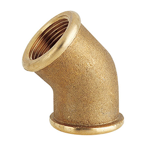 COUDE 45° F.F. EN LAITON RÉSISTANT À LA CORROSION