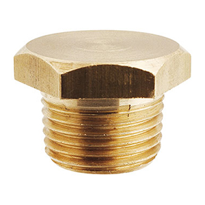 BOUCHON HEXAGONAL EN LAITON MASSIF RÉSISTANT À LA CORROSION