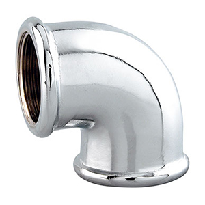 COUDE À 90° CHROMÉ F.F.
