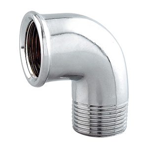 COUDE 90° M.F. CHROMÉ