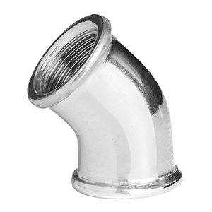 COUDE 45° F.F. CHROMÉ