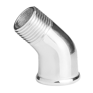 COUDE 45° F.F. CHROMÉ